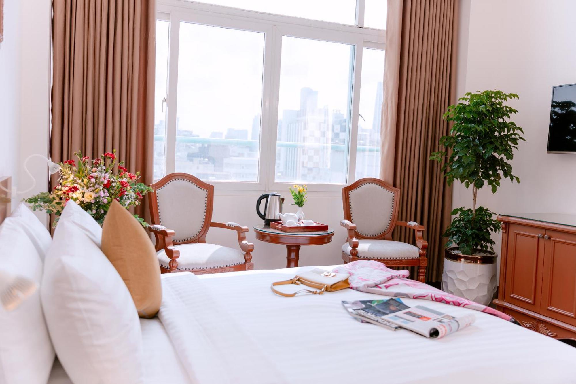 הו צ'י מין סיטי Dahlialand Saigon Hotel & Swimming Pool - Ben Thanh Market, District 1 מראה חיצוני תמונה