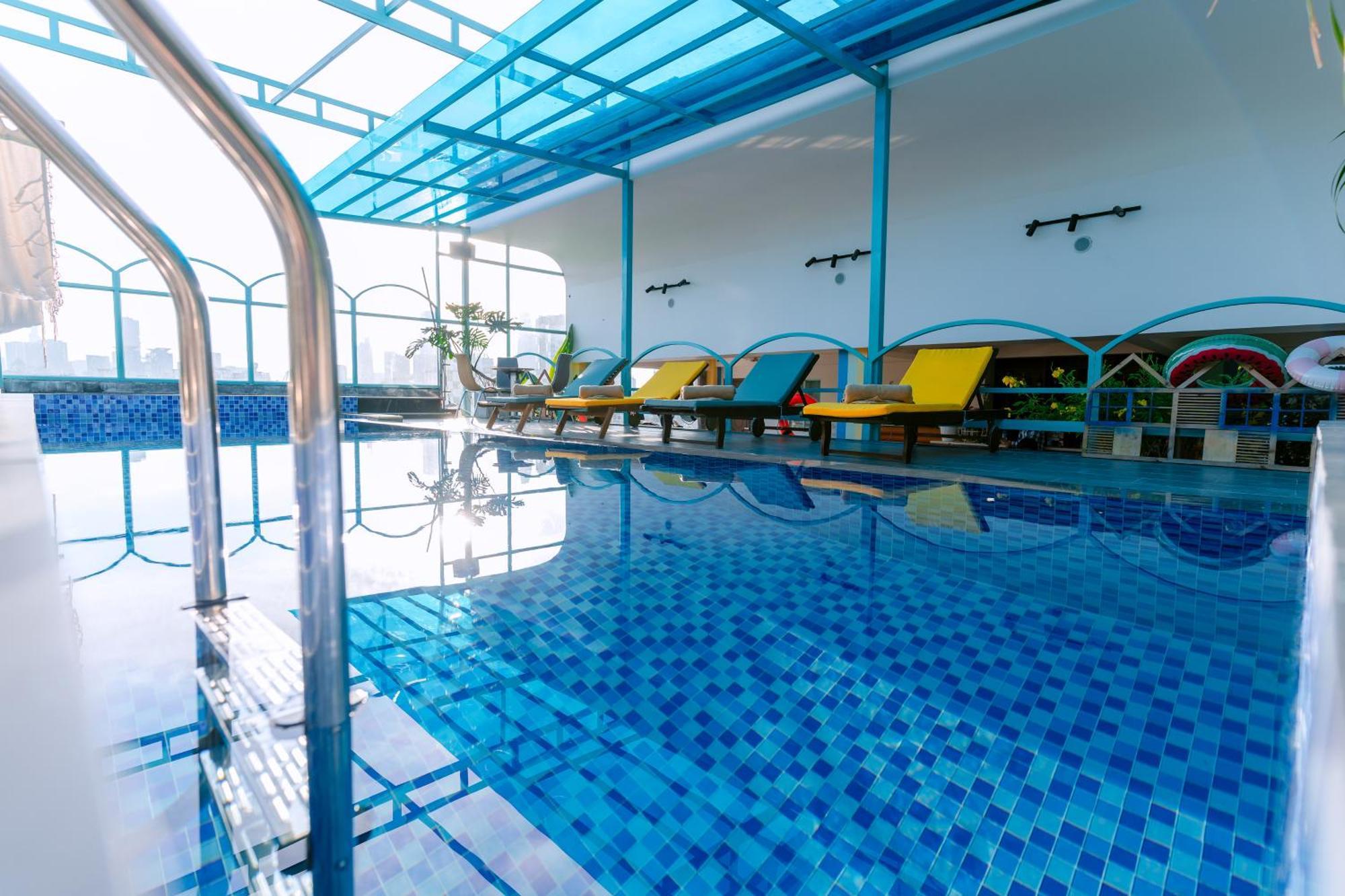 הו צ'י מין סיטי Dahlialand Saigon Hotel & Swimming Pool - Ben Thanh Market, District 1 מראה חיצוני תמונה